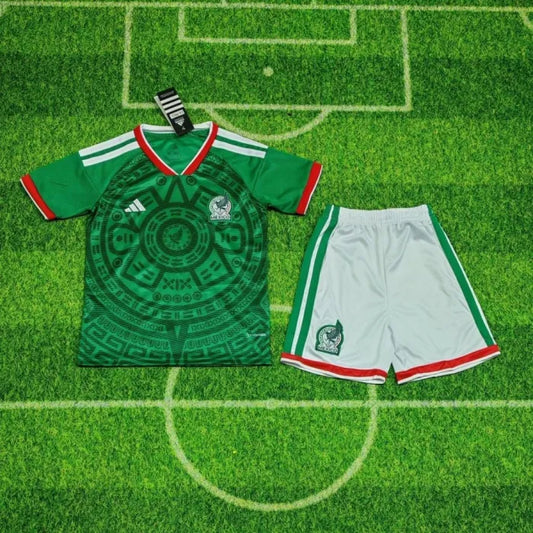 Kids Mexico Jersey 2026 World Cup Football Kit Soccer Jersey