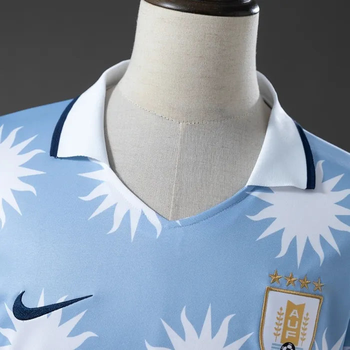 Uruguay Blue Jersey 2026 World Cup Special Football Kit Soccer Shirt