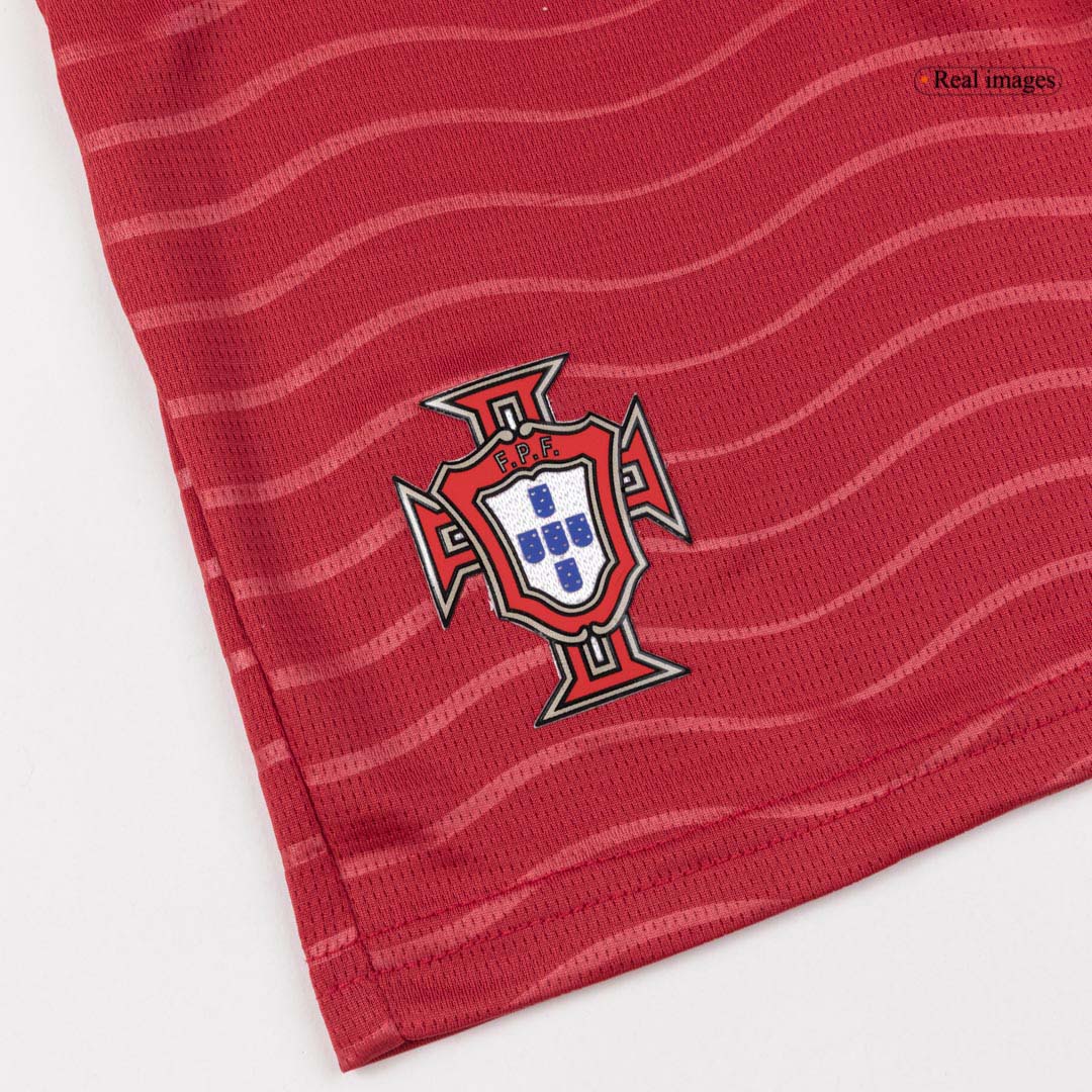 B. FERNANDES #8 Kids Portugal World Cup Home Kit 2026 [PREMIUM]