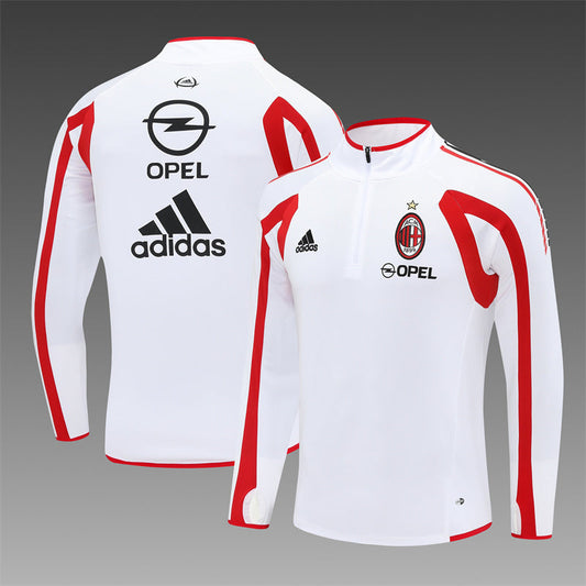 Retro AC Milan Training Tracksuits 2005-06 Football Kit Soccer Jersey