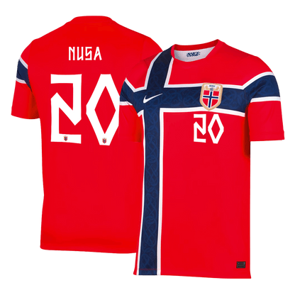 NUSA #20 Mens Norway World Cup Home Jersey 2026