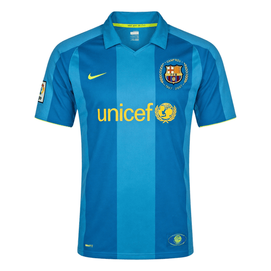 Retro 2007/08 Mens Barcelona Away Jersey