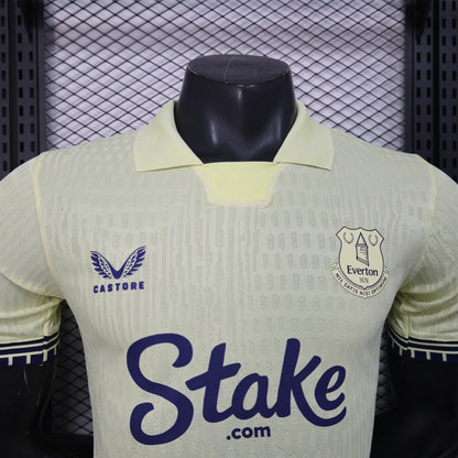 Player Version Everton Jersey 25/26 Away Football Kit Soccer Jersey