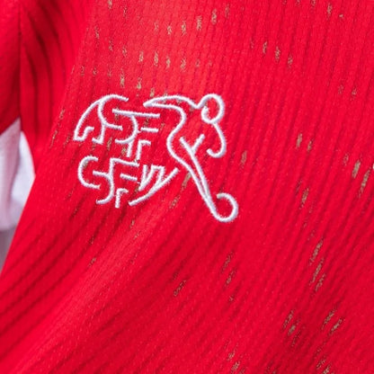 Kids Switzerland Home Jersey 2026 World Cup Football Kit Soccer Shirt