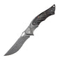 Damascus Folding Knife – Night Owl M390 Tactical with Carbon Fiber Handle