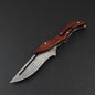 Damascus Folding Knife – Steel Pocket Mechanical Lock Camping EDC Collector