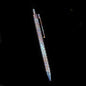 Damascus Tactical Pen – Titanium with CNC Engraved Titanium / Zirconium / Steel Writing
