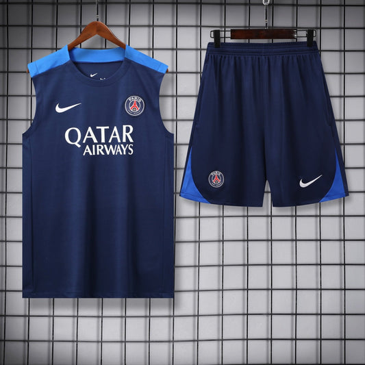 PSG Vest Set Training Tracksuits 25/26 Football Kit Soccer Jersey