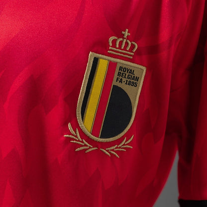 Kids Belgium Home Jersey 2026 World Cup Football Kit Soccer Shirt