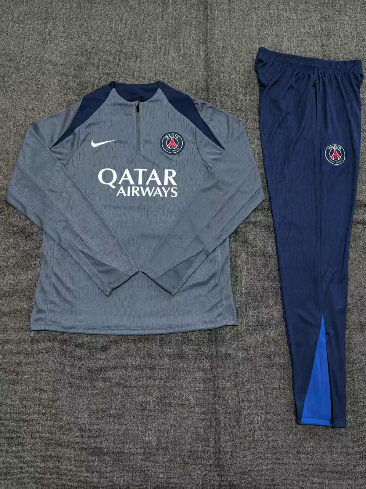 Kids PSG Training Tracksuits 25/26 Football Kit Soccer Jersey