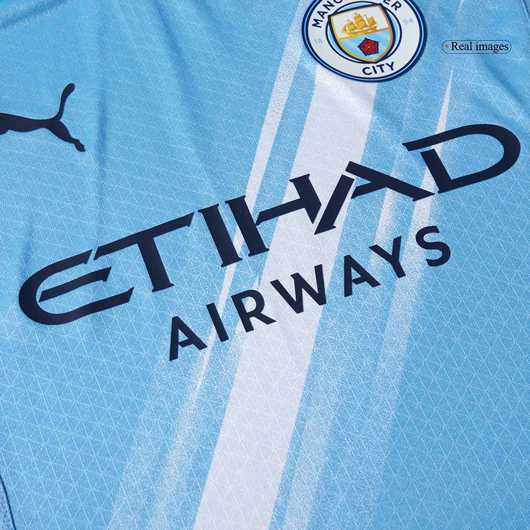 REIJNDERS #4 Mens Manchester City Home Jersey 2025/26 - Player Version (Slim Fit)