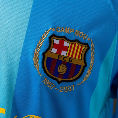 Barcelona Jersey 2007/08 Away Retro Football Kit