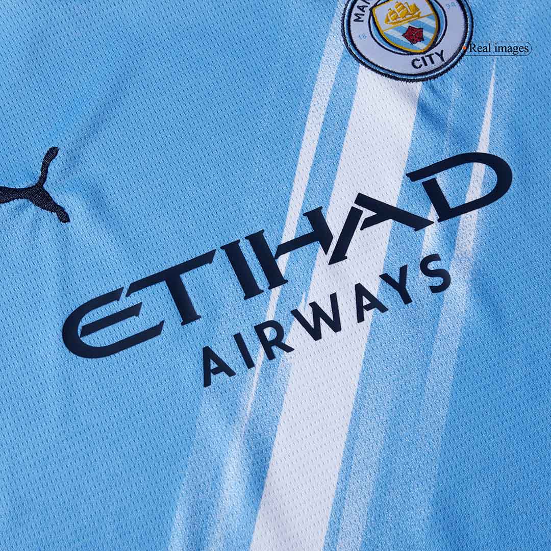 Kids Manchester City Home Kit 2025/26