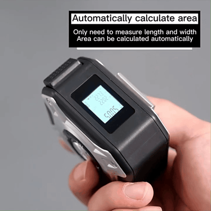 Digital Measuring Tool – Laser Tape Measure 2-in-1 135ft USB Rechargeable Construction DIY