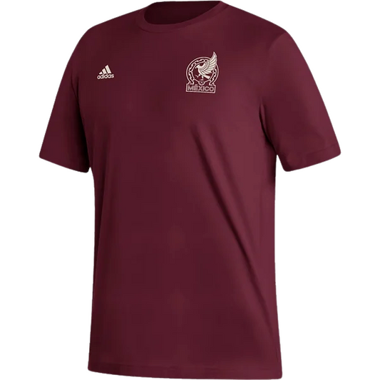 ADIDAS Mexico Spirit T-Shirt 2022 - Maroon