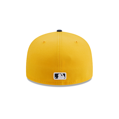 New Era New York Yankees Two-Tone Color Pack 59FIFTY Fitted Hat-Gold/Navy