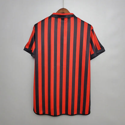 AC Milan Retro Jersey 1999/2000 Home Football Jersey Soccer Shirt