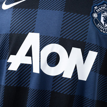 Manchester United Jersey 2013-14 Away Retro Football Kit Long Sleeves