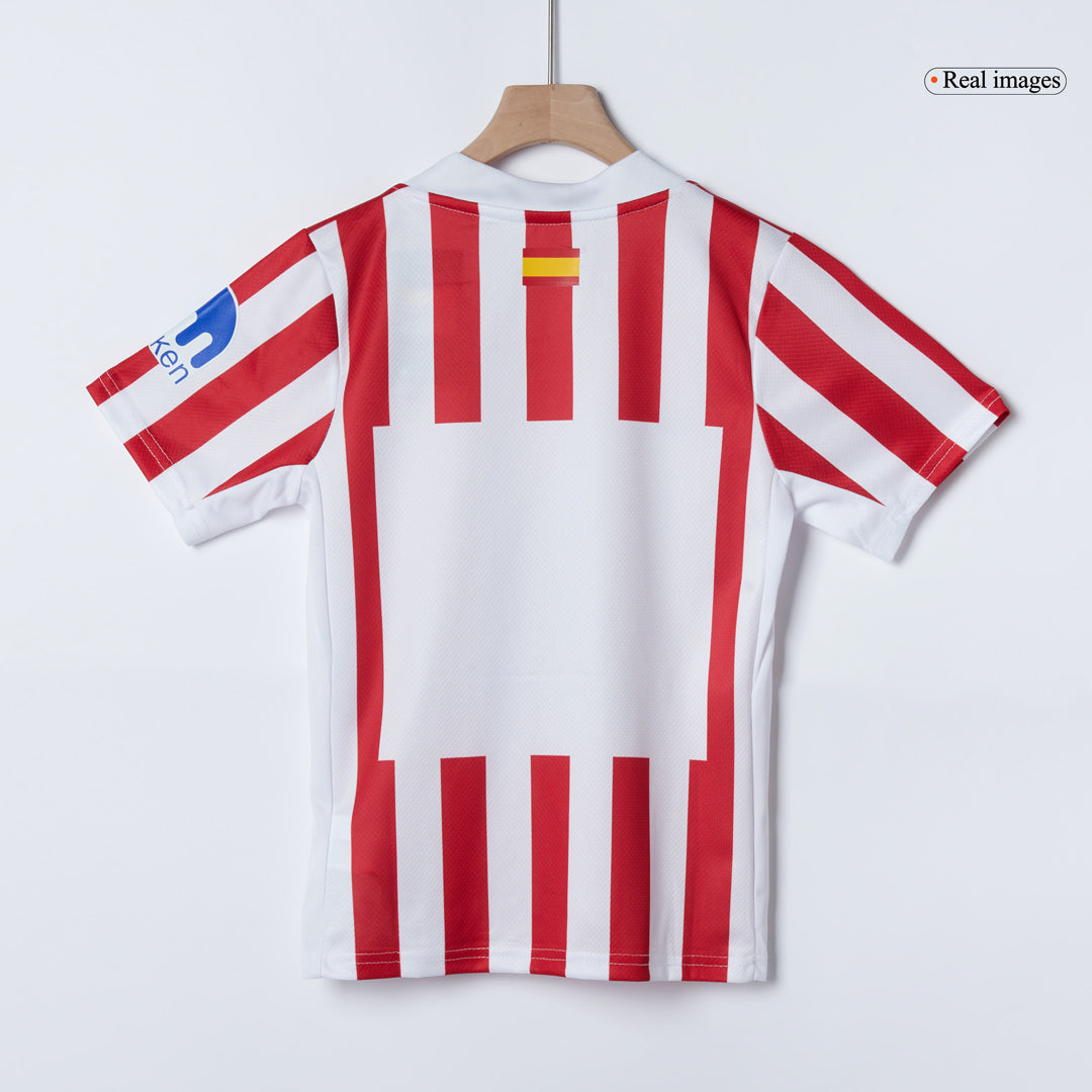 Kids Atletico Madrid Home Full Kit 2025/26