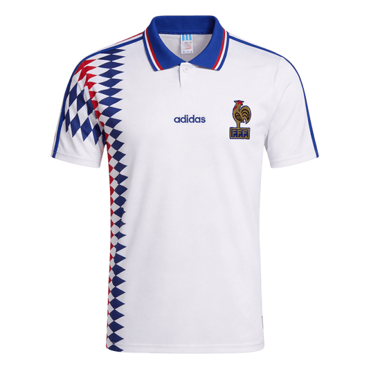 Retro 1994 Mens France Away Jersey