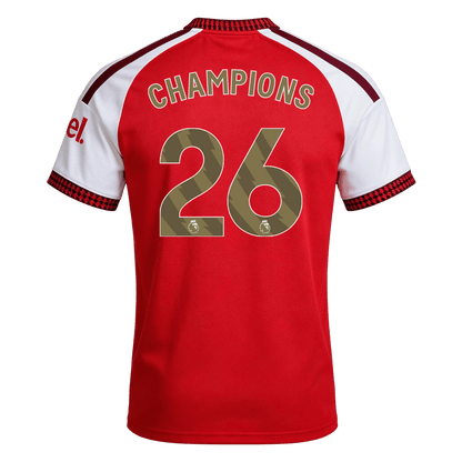 CHAMPIONS #26 Mens Arsenal Home Jersey 2026/27
