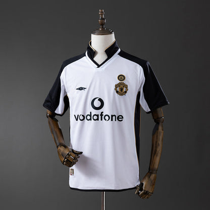 Manchester United Jersey 2001-02 Double-sided Retro Football Kit