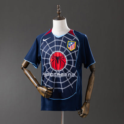 Atletico Madrid Jersey 2004-05 Away Retro Football Kit