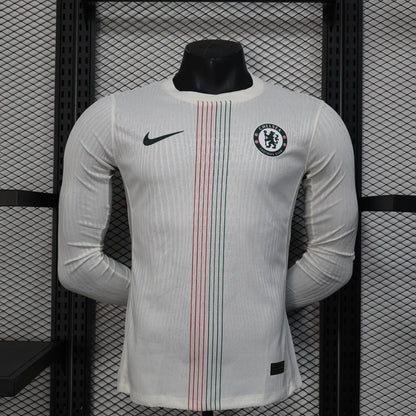 Player Version Chelsea Away Jersey 25/26 Long Sleeves Football Kit Soccer Jersey