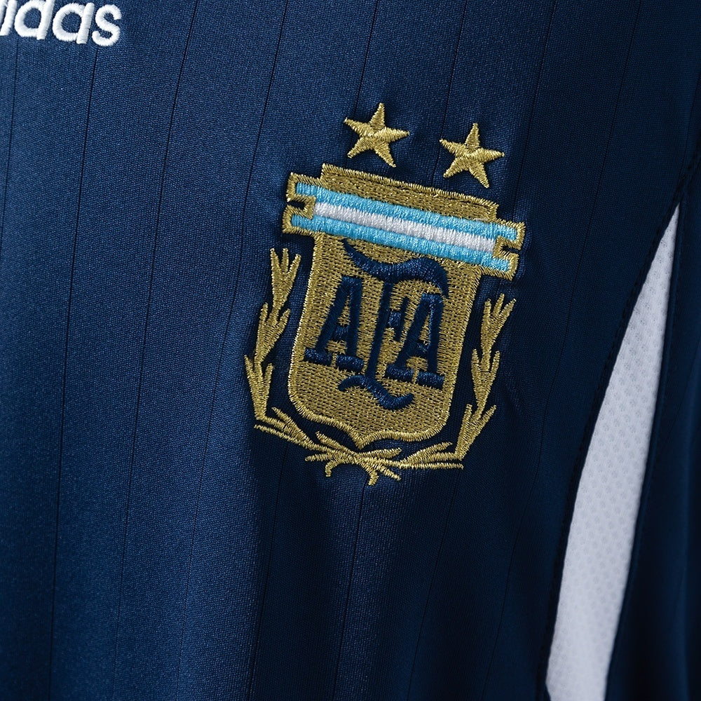 Argentina Home Jersey 2006 Retro Football Kit Long Sleeves