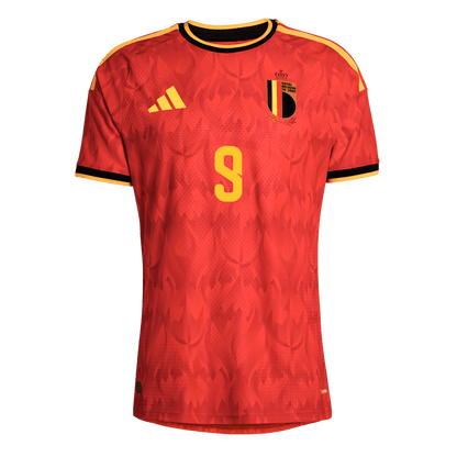 LUKAKU #9 Mens Belgium World Cup Home Jersey 2026 - Player Version (Slim Fit)