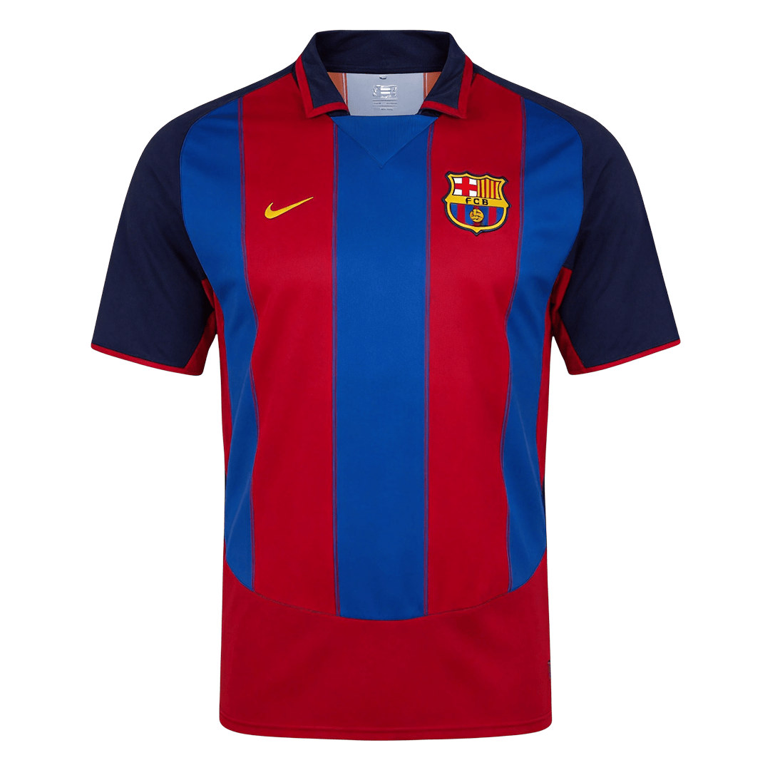 Retro 2003/04 Mens Barcelona Home Jersey