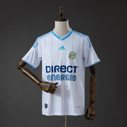 Marseille Home Jersey 2009-2010 Retro Football Kit Soccer Shirt