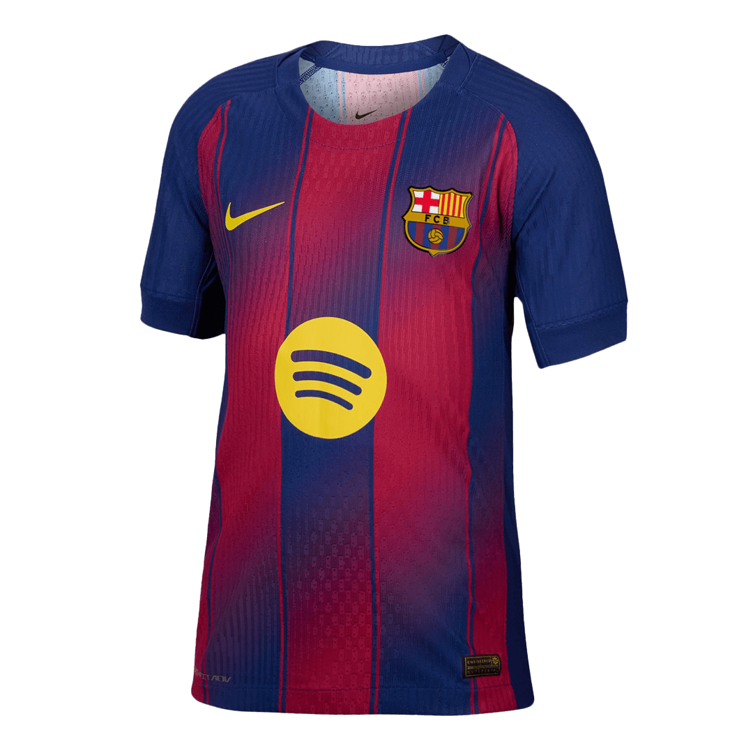 KOUNDE #23 Mens Barcelona Home Jersey 2025/26 UCL - Player Version (Slim Fit)