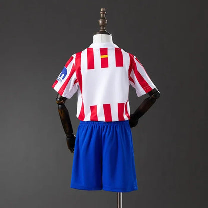 Kids Atletico Madrid Jersey 25/26 Home Football Kit