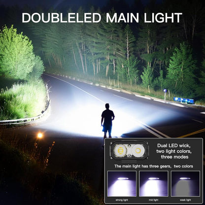 EDC Flashlight – NightGuard Tactical Edge Rechargeable with 1300 Lumen Flat