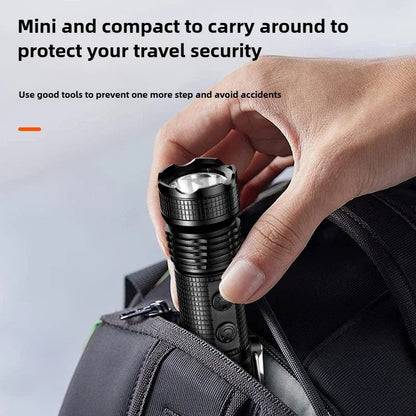 EDC Flashlight – Triple-Thunder Dual Arc Plasma Lighter & LED
