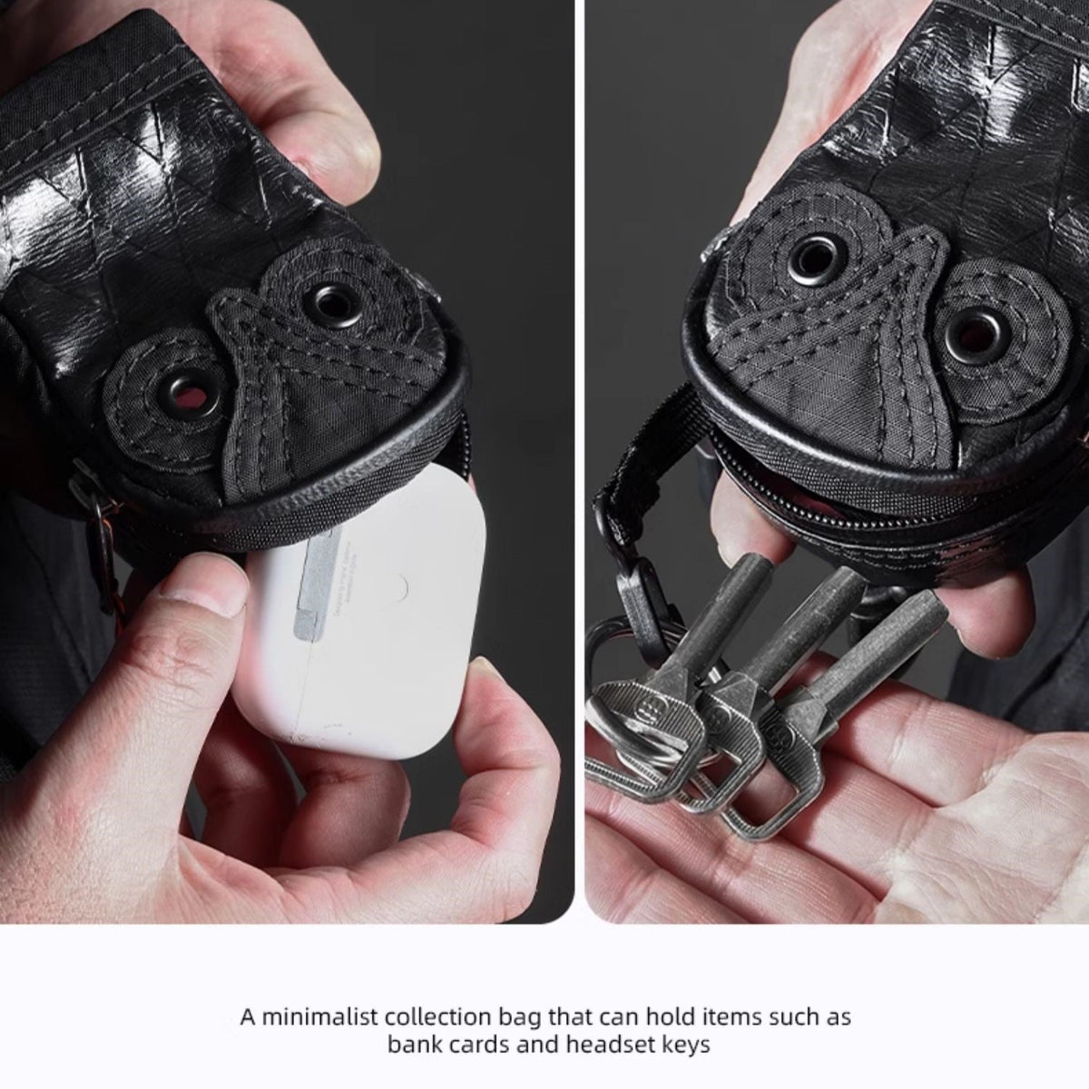 EDC Organizers – Owl Mini Pouch Multi-Functional with X-PAC Key & Coin Holder