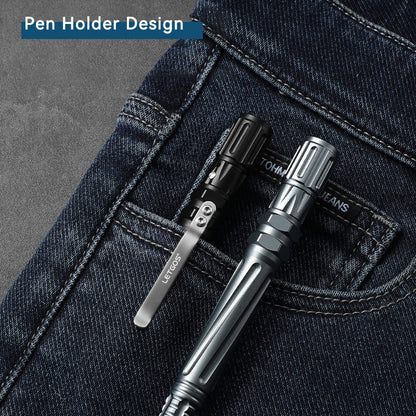 EDC Tactical Pen – USB Rechargeable Lighter Tungsten Tip Firestarter Self Defense