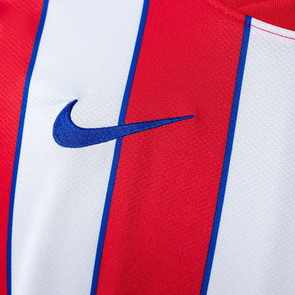 Atletico Madrid Home Jersey 2011-12 Retro Football Kit Soccer Shirt