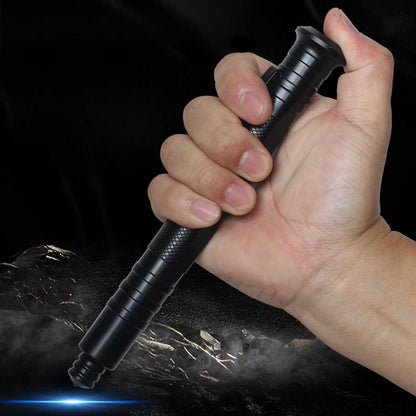 Expandable Steel Baton – Telescopic Self-Defense for Desk Breaks, Collecting, And Tactile