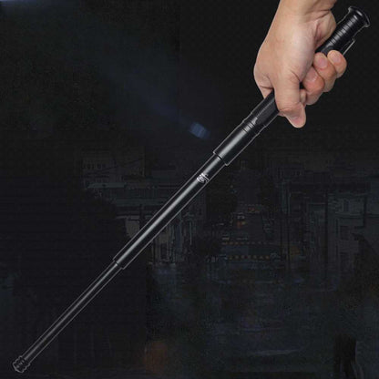 Expandable Steel Baton – Telescopic Self-Defense for Desk Breaks, Collecting, And Tactile