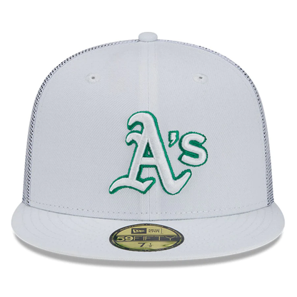 New Era Oakland Athletics  2022 Batting Practice 59FIFTY Fitted Hat - White
