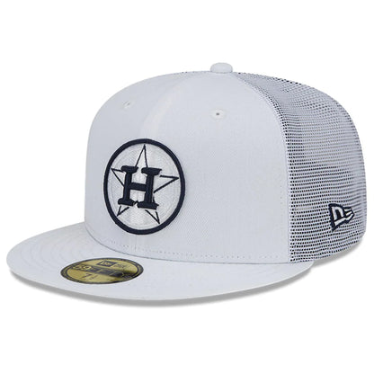 Houston Astros New Era 2022 Batting Practice 59FIFTY Fitted Hat - White