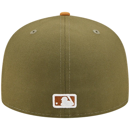 New Era Pittsburgh Pirates New Era Two-Tone Color Pack 59FIFTY Fitted Hat- Olive/Brown