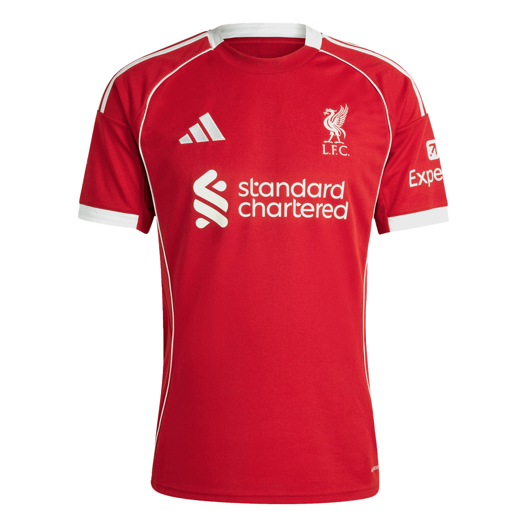 WIRTZ #7 Mens Liverpool Home Jersey 2025/26