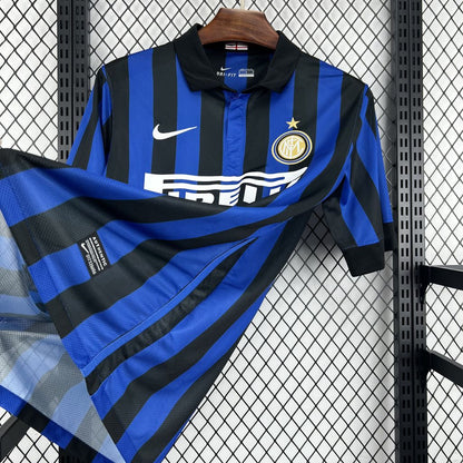 Inter Milan Home Jersey 2011-2012 Retro Football Kit Soccer Shirt