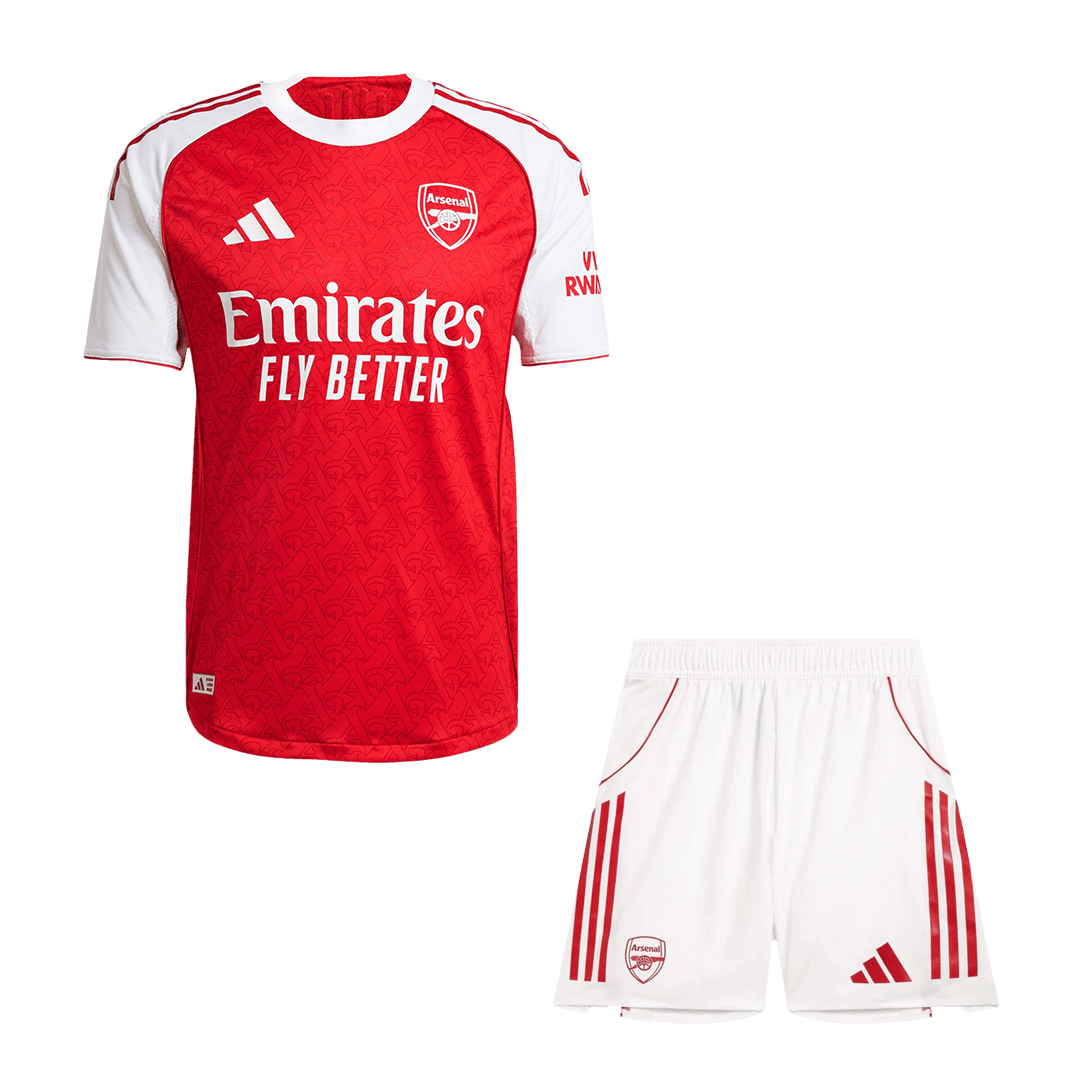 Mens Arsenal Home Kit 2025/26 - Player Version (Slim Fit)