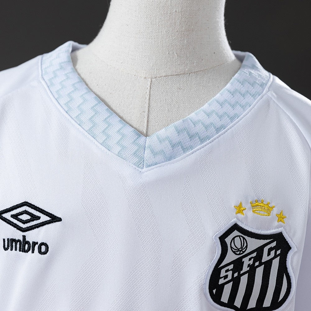 Kids Santos Jersey 25/26 Home Football Kit