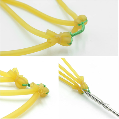 Fishing Slingshot – 10-Pack Bands for Recreational Target Practice And Outdoor Activities