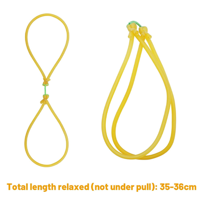 Fishing Slingshot – 10-Pack Bands for Recreational Target Practice And Outdoor Activities